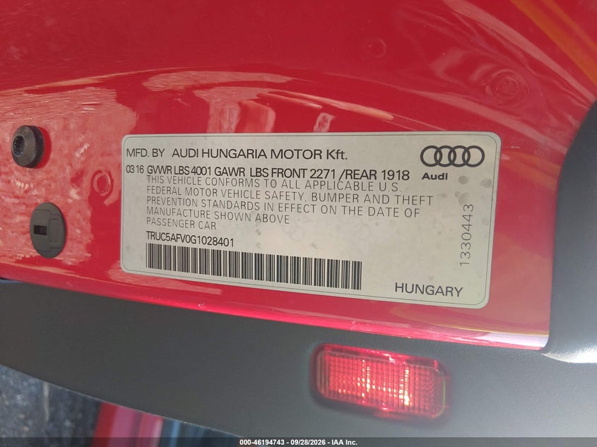 AUDI TT - zdjęcie 9