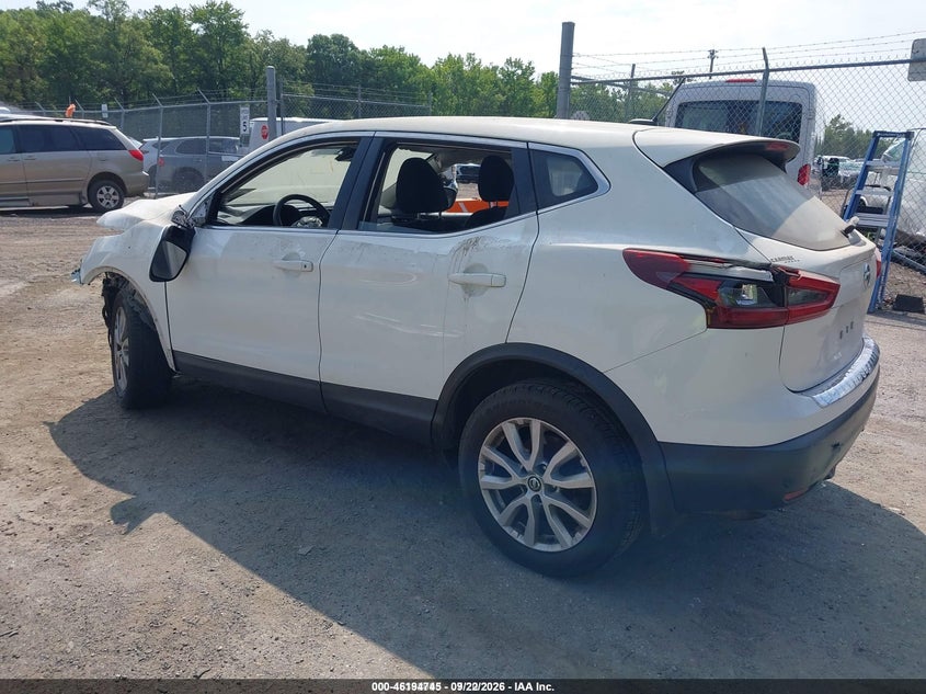 Vin: jn1bj1cw4lw377043, lot: 46694629, nissan rogue sport s awd xtronic cvt 20203