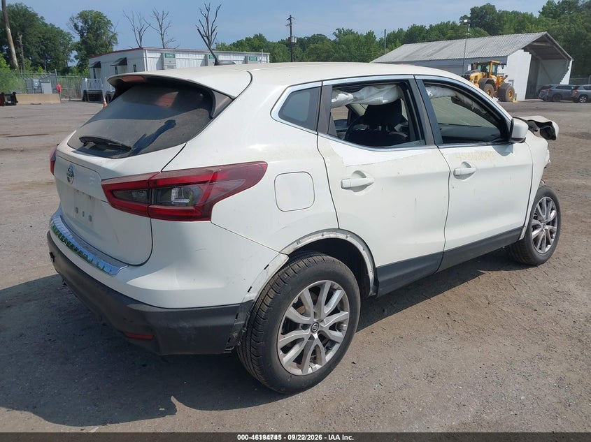 Vin: jn1bj1cw4lw377043, lot: 46694629, nissan rogue sport s awd xtronic cvt 20204