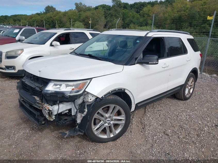 Vin: 1fm5k8d89hge09269, lot: 46694634, ford explorer xlt 20172
