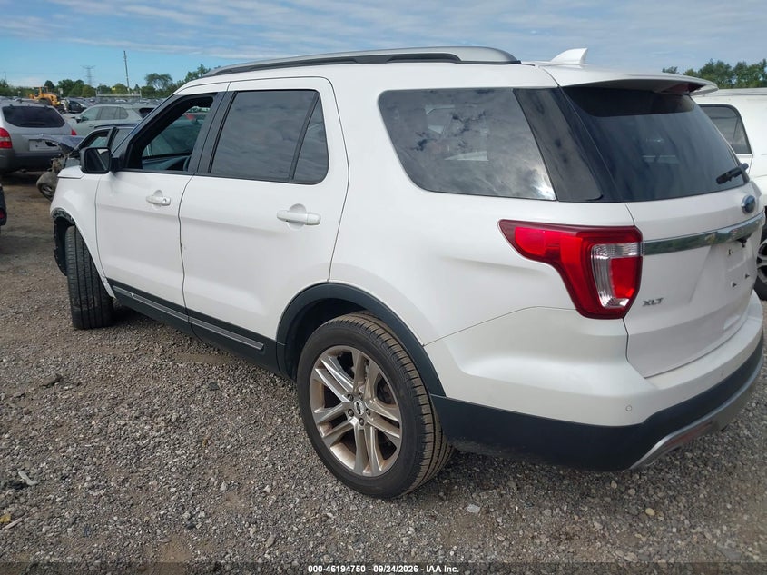 Vin: 1fm5k8d89hge09269, lot: 46694634, ford explorer xlt 20173