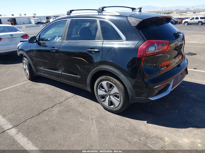Vin: kndcb3lc1j5164733, lot: 46694635, kia niro lx 20183