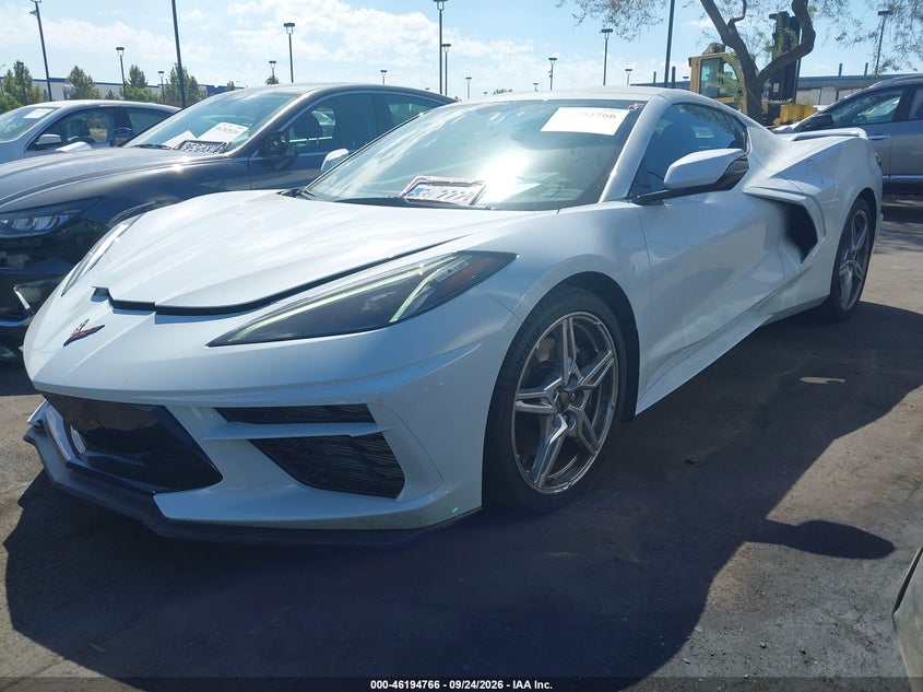 Vin: 1g1y62d41l5114745, lot: 46694650, chevrolet corvette stingray rwd  1lt 20202