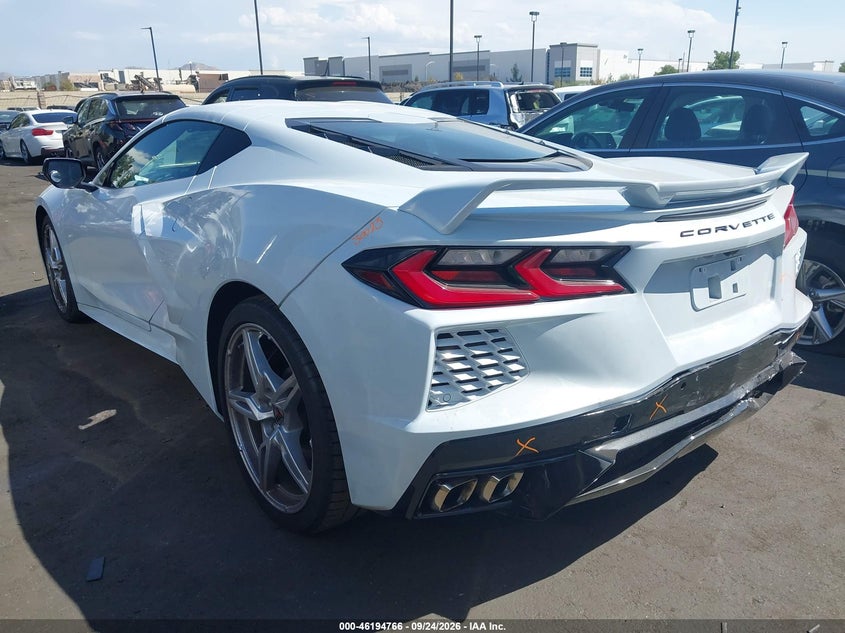 Vin: 1g1y62d41l5114745, lot: 46694650, chevrolet corvette stingray rwd  1lt 20203