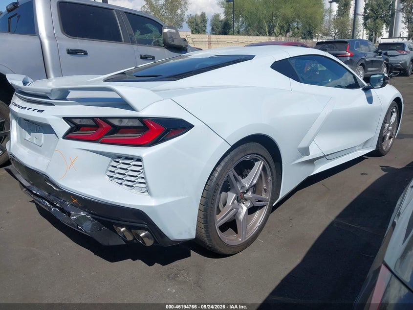 Vin: 1g1y62d41l5114745, lot: 46694650, chevrolet corvette stingray rwd  1lt 20204