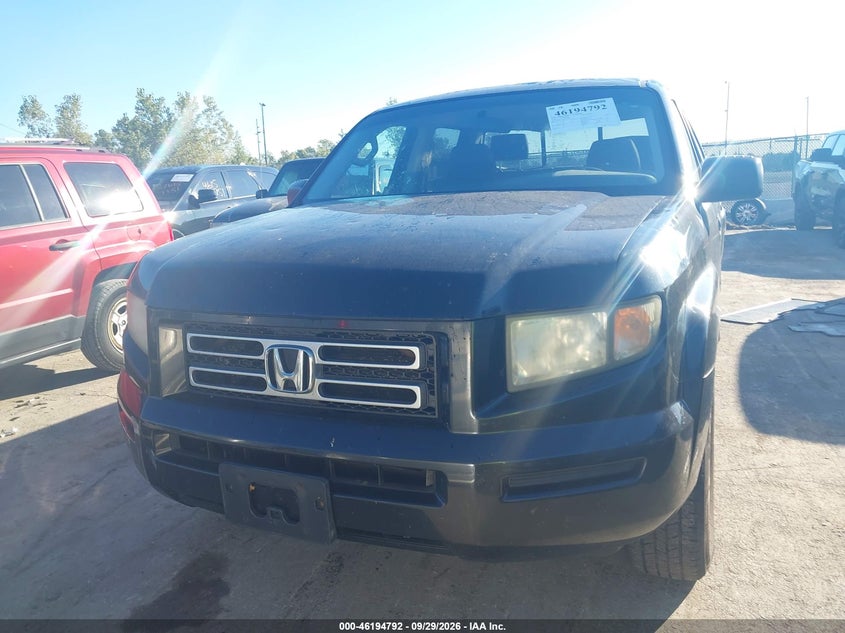 HONDA RIDGELINE 2008 VIN 2HJYK16288H537553