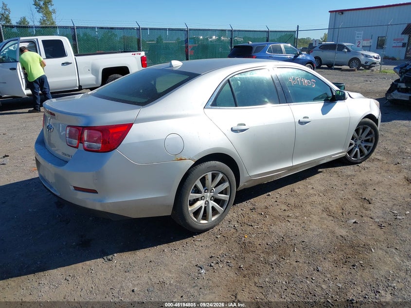 Vin: 1g11e5slxeu125543, lot: 46694689, chevrolet malibu 2lt 20144