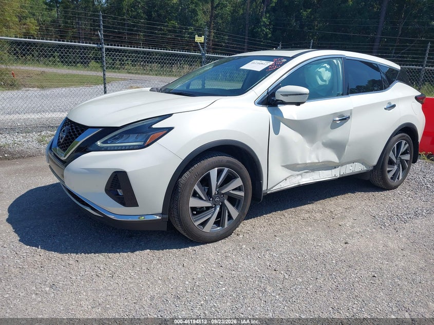 Vin: 5n1az2cjxrc102794, lot: 46694696, nissan murano sl fwd 20242