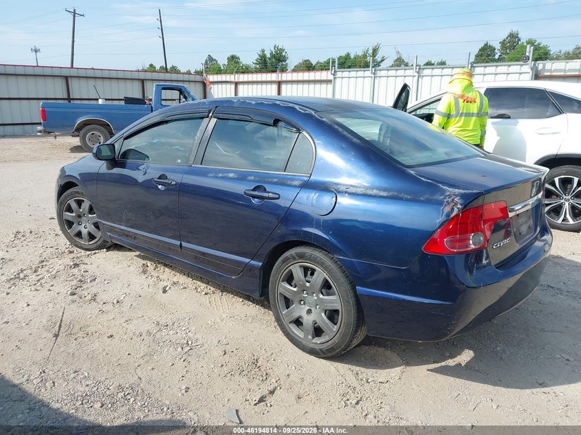 Vin: 2hgfa1f59ah580119, lot: 46694698, honda civic lx 20103
