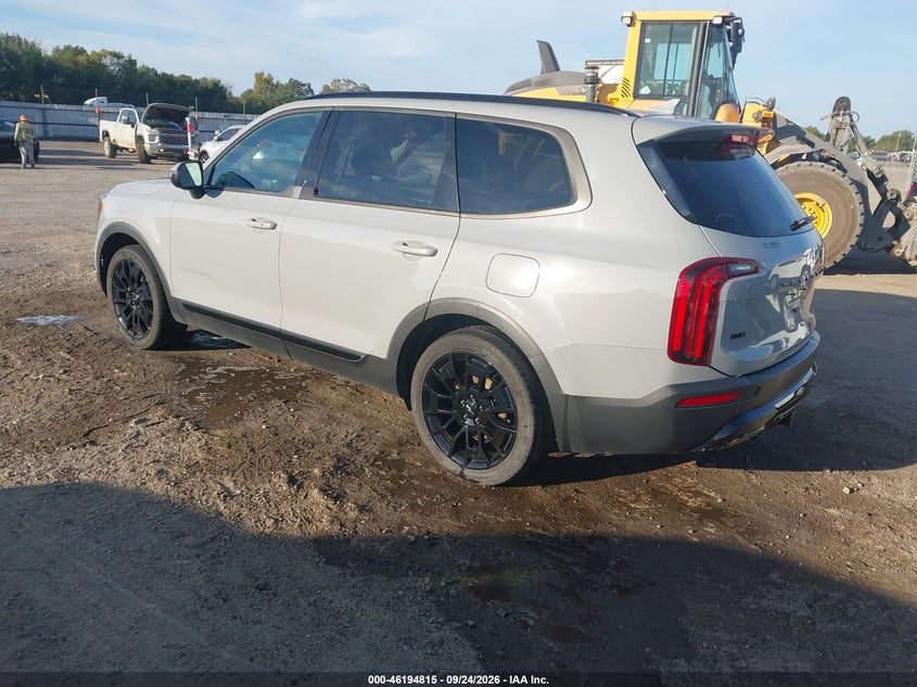 Vin: 5xyp3dhc0ng277972, lot: 46694699, kia telluride ex 20223