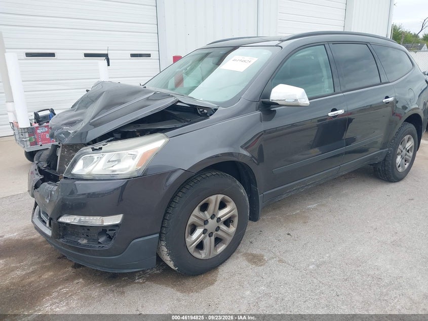 Vin: 1gnkrfed6hj112439, lot: 46694709, chevrolet traverse ls 20172