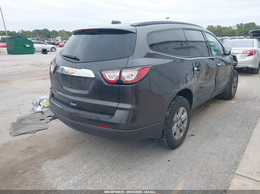 Vin: 1gnkrfed6hj112439, lot: 46694709, chevrolet traverse ls 20174