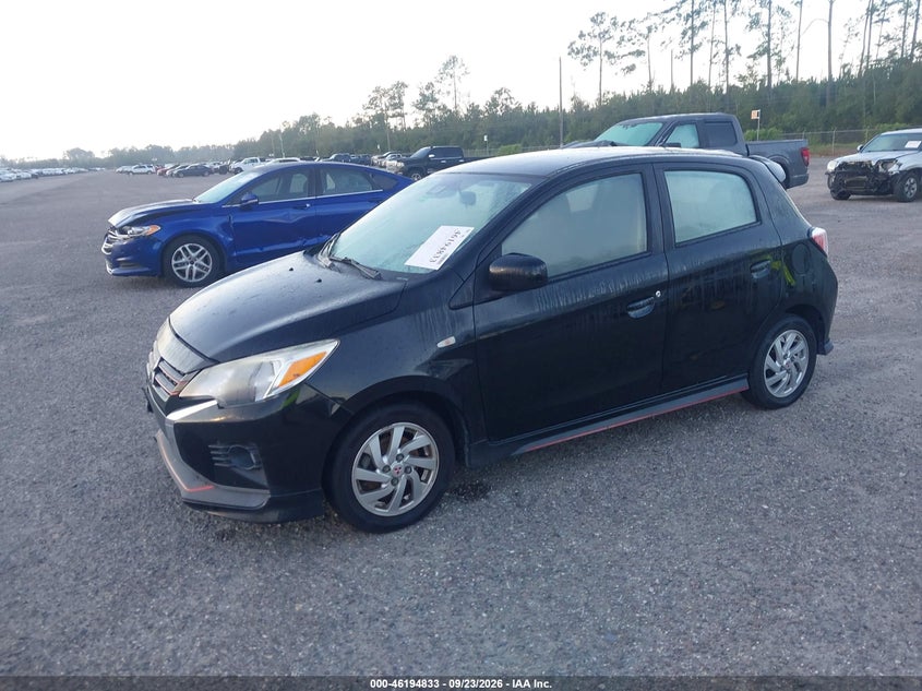 Vin: ml32auhj4mh004167, lot: 46694717, mitsubishi mirage carbonite edition/es/le 20212