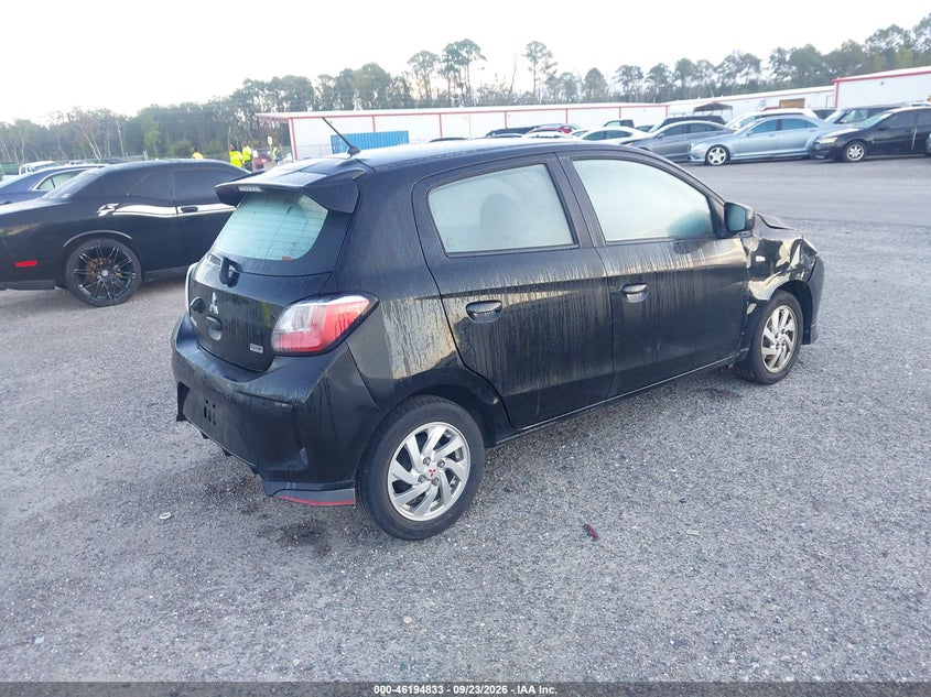 Vin: ml32auhj4mh004167, lot: 46694717, mitsubishi mirage carbonite edition/es/le 20214