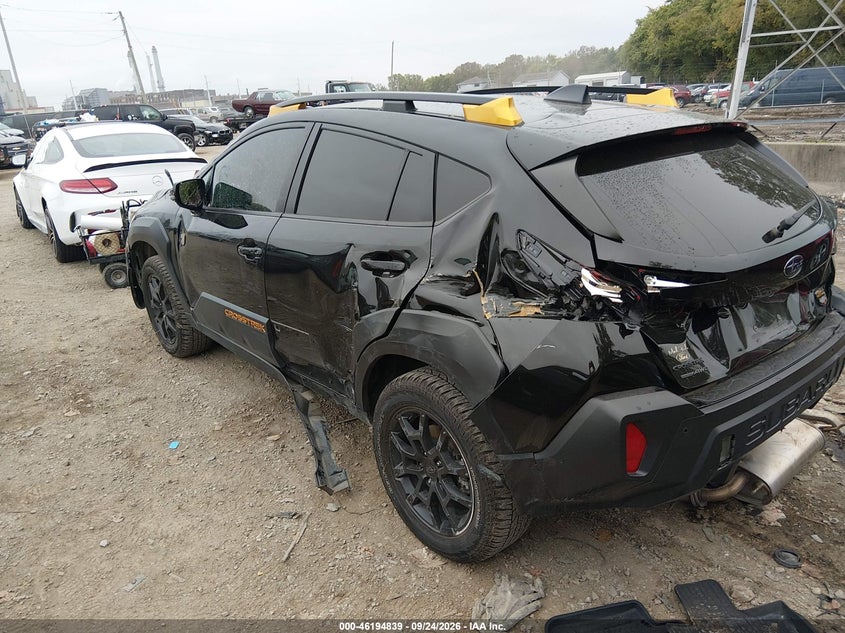 Vin: 4s4guht6xs3780832, lot: 46694723, subaru crosstrek wilderness 20253