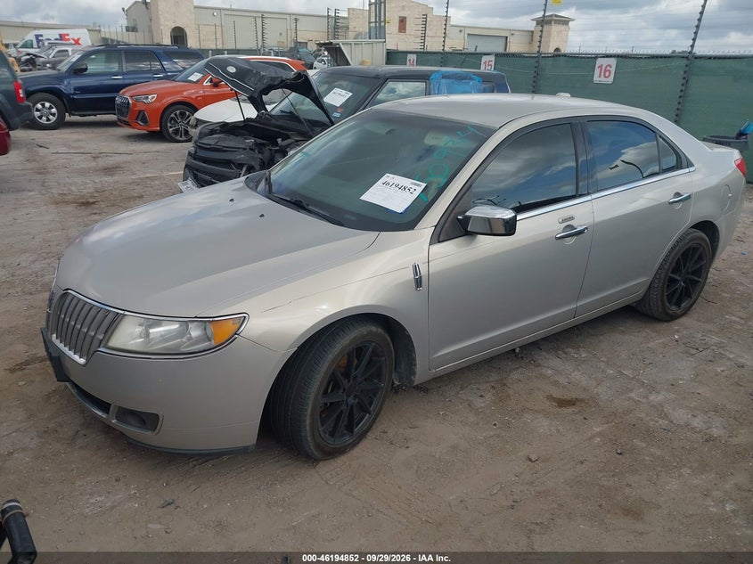 Vin: 3lnhl2gc5ar750934, lot: 46694736, lincoln mkz 20102