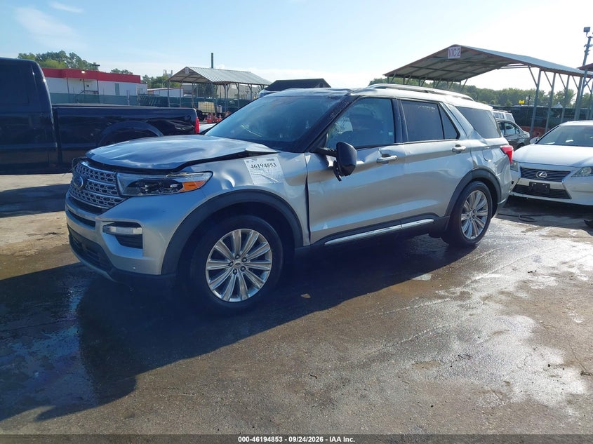 Vin: 1fmsk7fh6lgc85593, lot: 46694737, ford explorer limited 20202