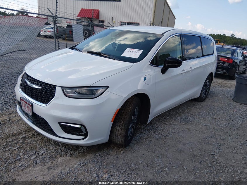 Vin: 2c4rc1s73rr121851, lot: 46694746, chrysler pacifica hybrid select 20242