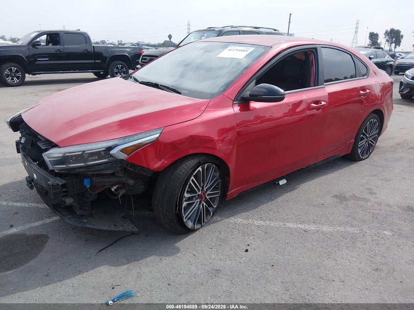 Vin: 3kpf44ac2re699134, lot: 46694773, kia forte gt 20242