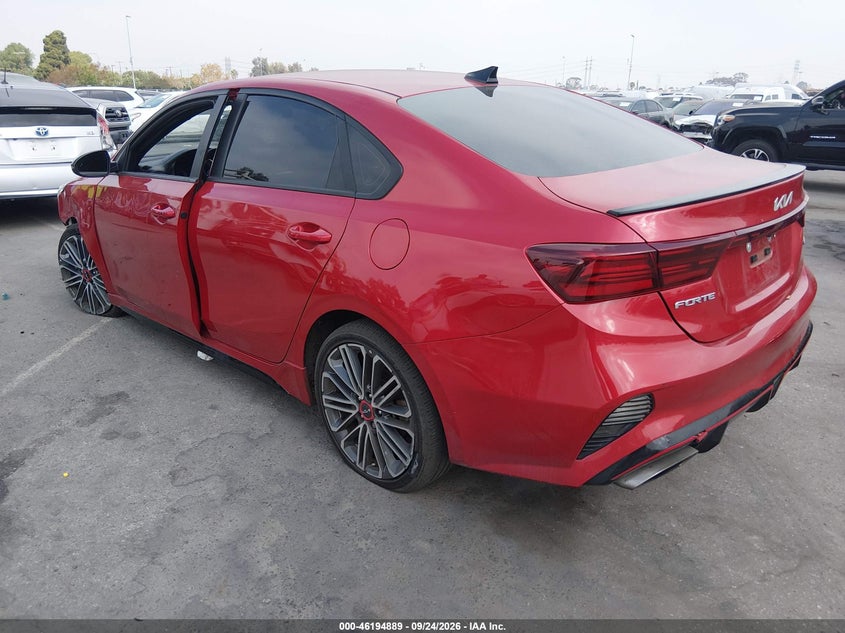 Vin: 3kpf44ac2re699134, lot: 46694773, kia forte gt 20243