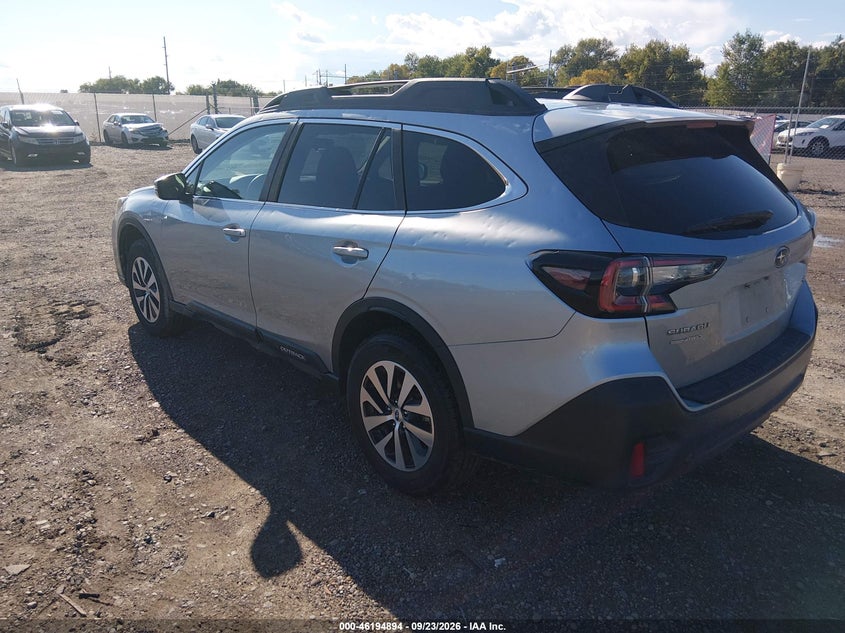 Vin: 4s4btadc4n3121903, lot: 46694778, subaru outback premium 20223