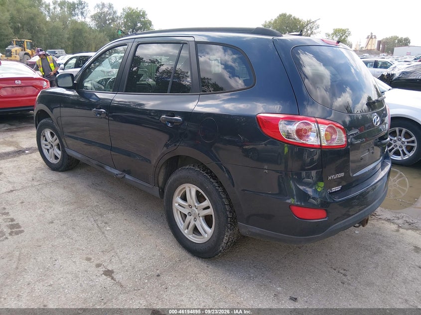 Vin: 5nmsg3ab2ah377386, lot: 46694779, hyundai santa fe gls 20103