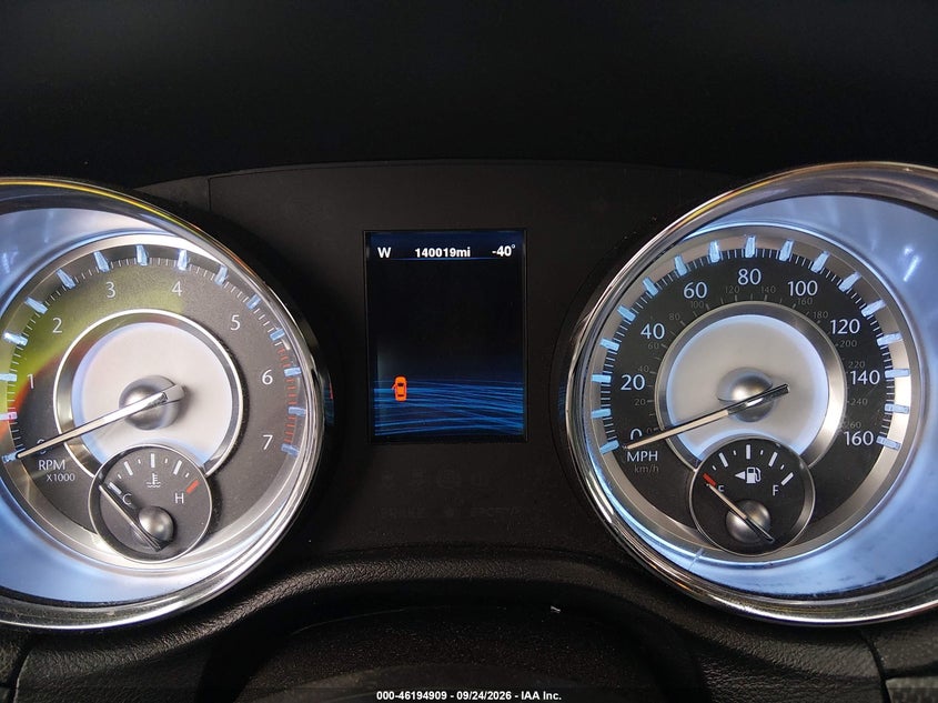 CHRYSLER 300 2012 VIN 2C3CCADT3CH315409