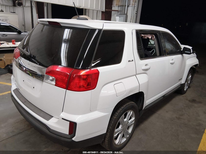 Vin: 2gkalmekxh6340812, lot: 46694795, gmc terrain sle-1 20174