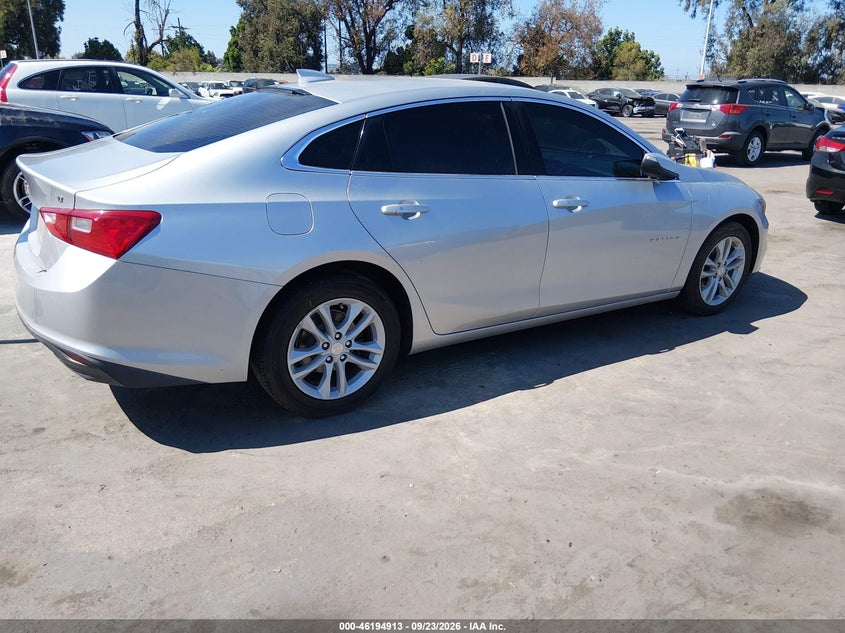 Vin: 1g1ze5st8gf180423, lot: 46694797, chevrolet malibu lt 20164