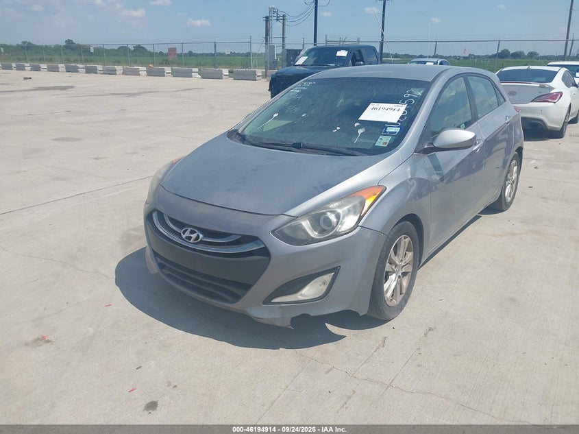 Vin: kmhd35lh2eu204592, lot: 46694798, hyundai elantra gt 20142