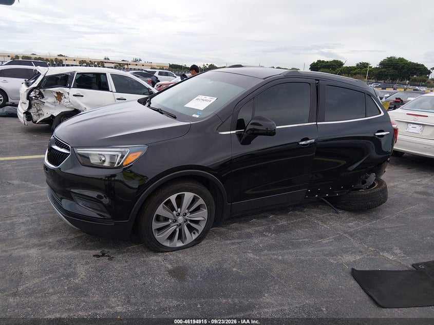 Vin: kl4cjasb4lb028434, lot: 46694799, buick encore fwd preferred 20202