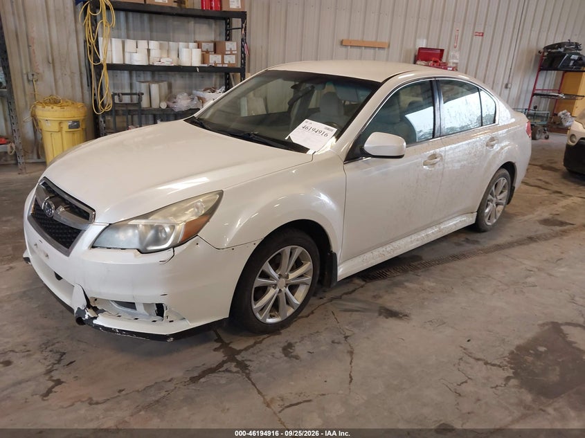 2013 Subaru Legacy, Звичайний знос, IAAI, VIN 4S3BMCC61D3029073 — фото 2