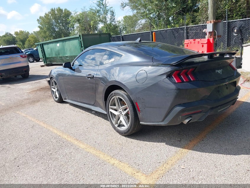 Vin: 1fa6p8th8r5136176, lot: 46694805, ford mustang ecoboost fastback 20243