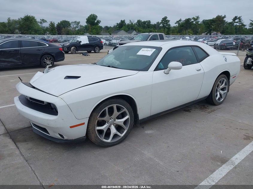 Vin: 2c3cdzag0gh250382, lot: 46694813, dodge challenger sxt plus 20162