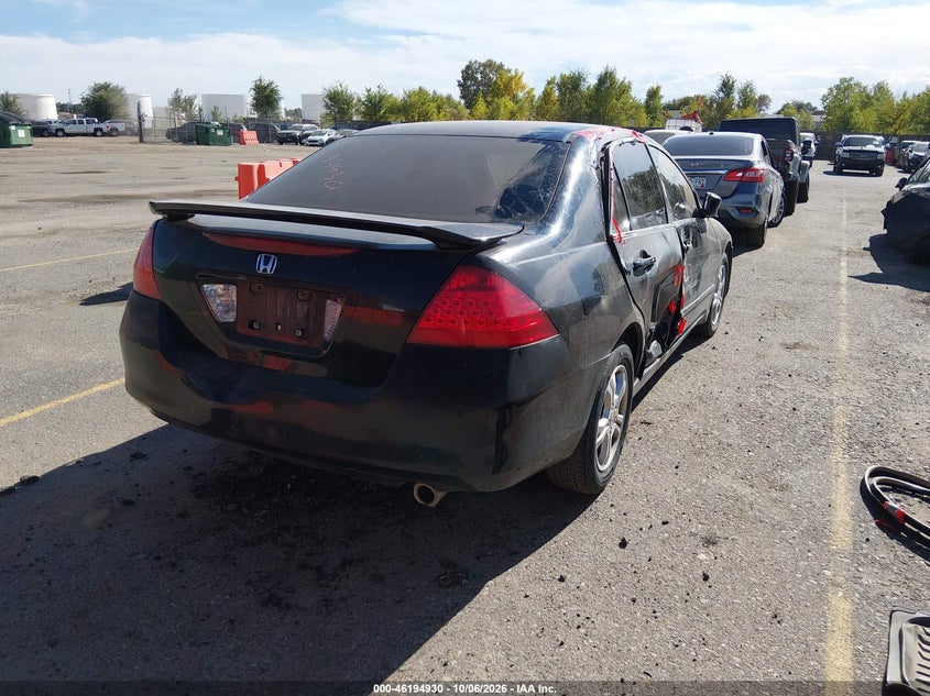 HONDA ACCORD SDN 2006 VIN 1HGCM56346A092928