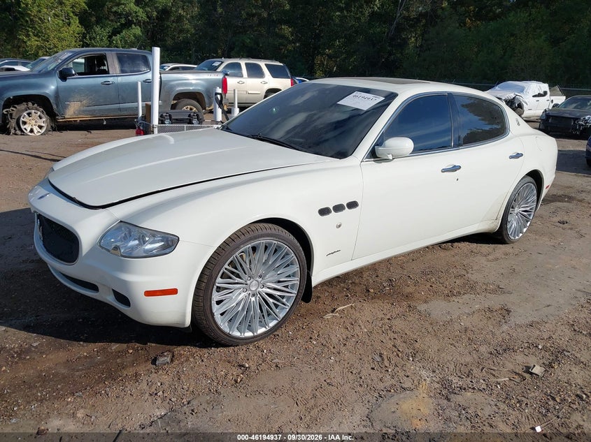 MASERATI QUATTROPORTE 2008 VIN ZAMFE39A680036923