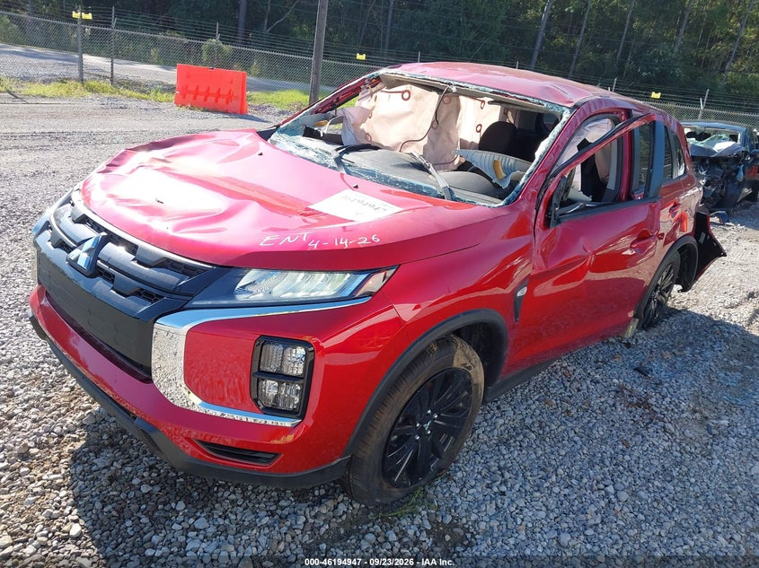 Vin: ja4aruauxtu005586, lot: 46694831, mitsubishi outlander sport 2.0 es/2.0 le/2.0 ralliart/2.0 s/2.0 se/2.0 trail edition 20262
