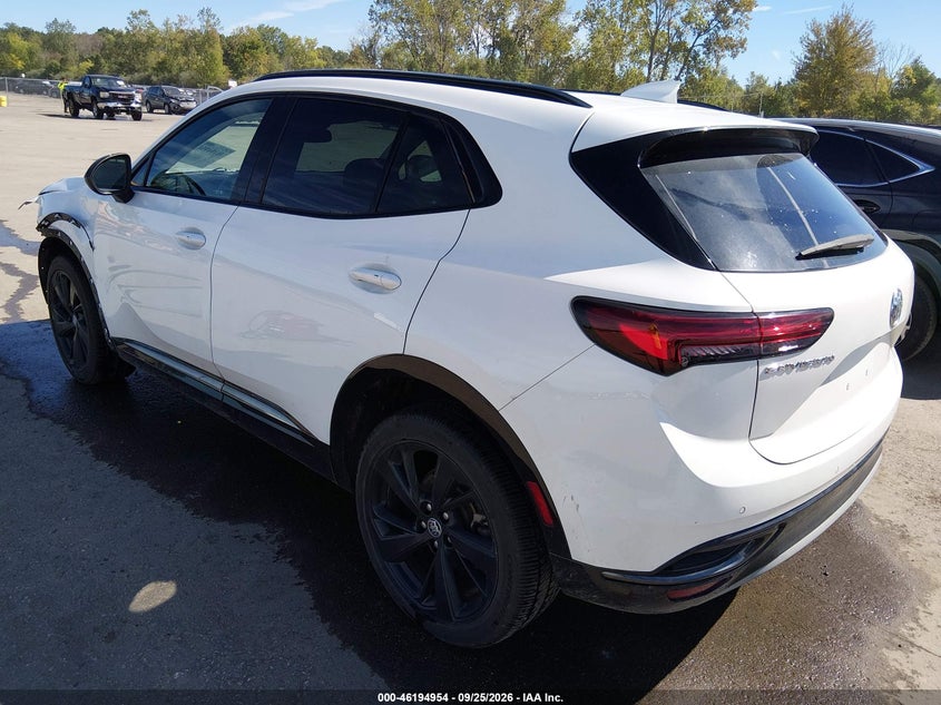 Vin: lrbfznr46nd168534, lot: 46694838, buick envision fwd essence 20223