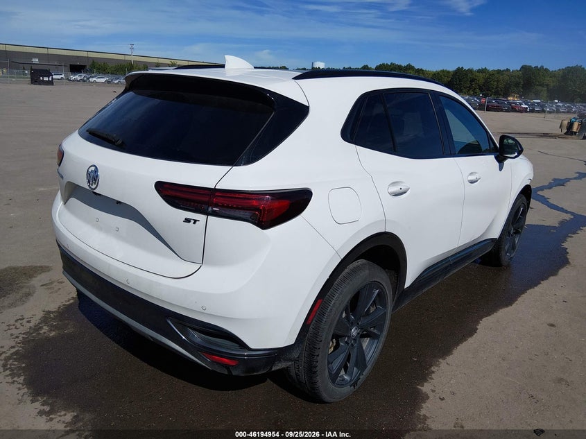 Vin: lrbfznr46nd168534, lot: 46694838, buick envision fwd essence 20224