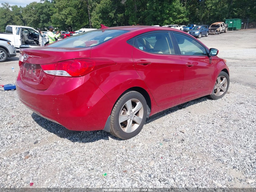 Vin: kmhdh4aexcu466295, lot: 46694853, hyundai elantra gls (ulsan plant) 20124