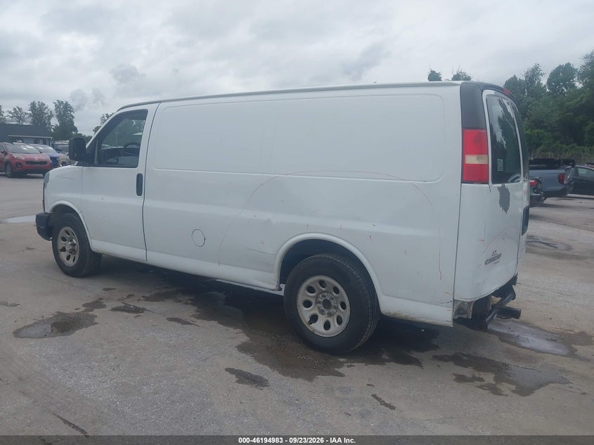 Vin: 1gcsgafx1b1137783, lot: 46694865, chevrolet express 1500 work van 20113