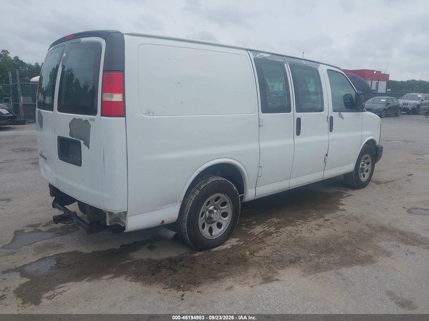 Vin: 1gcsgafx1b1137783, lot: 46694865, chevrolet express 1500 work van 20114
