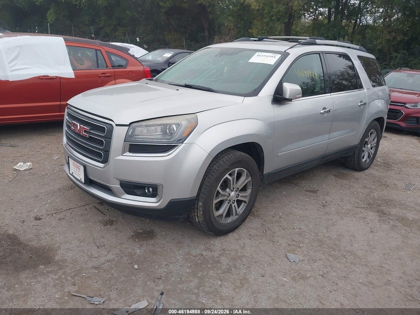 Vin: 1gkkvrkd0fj174639, lot: 46694872, gmc acadia slt-1 20152