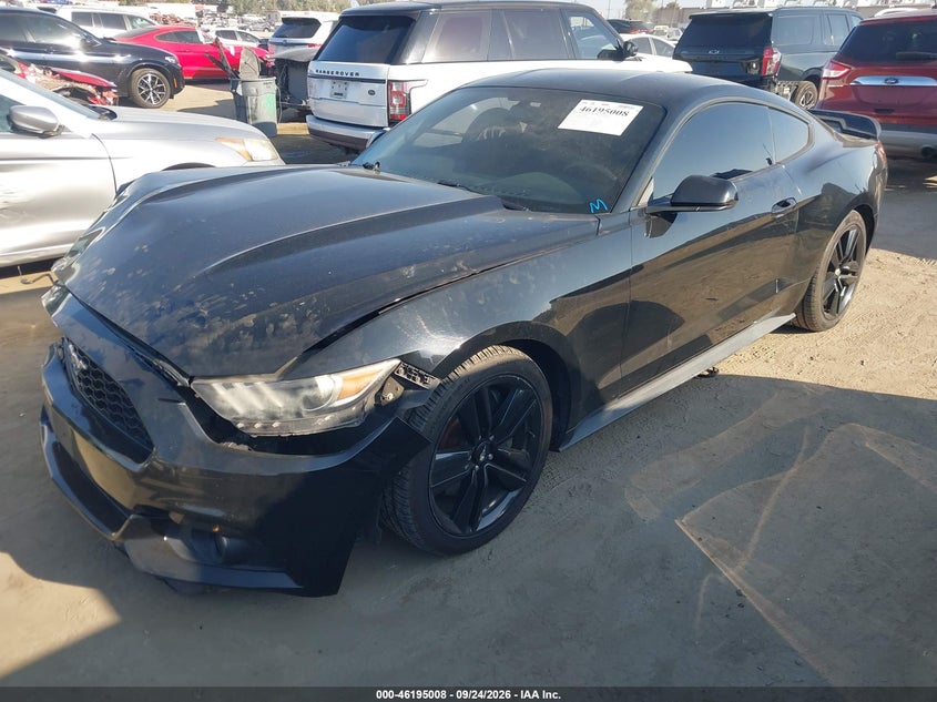 Vin: 1fa6p8th4g5201652, lot: 46694892, ford mustang ecoboost premium 20162