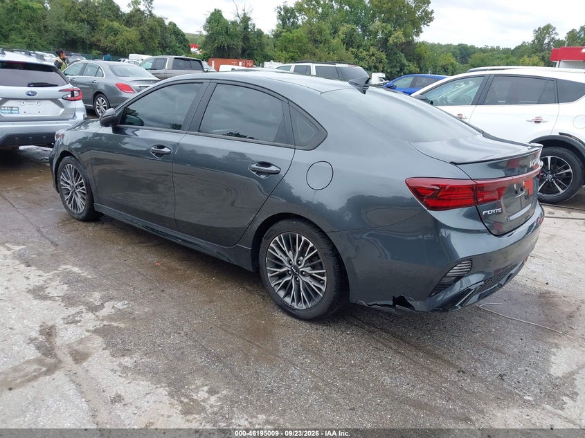 Vin: 3kpf54ad2ne506156, lot: 46694893, kia forte gt-line 20223