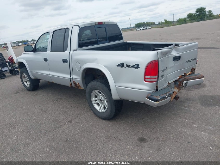 DODGE DAKOTA 2003 VIN 1D7HG38N53S177951