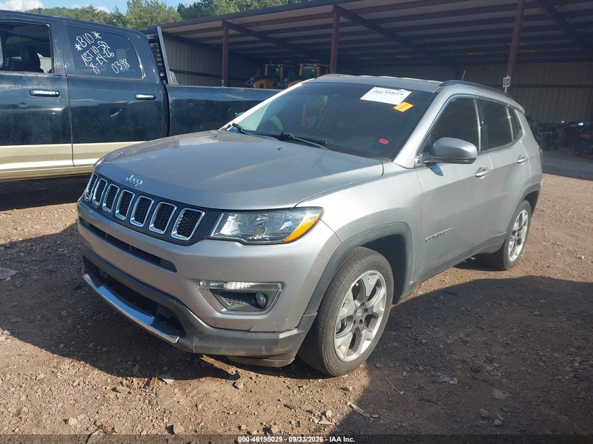 Vin: 3c4njccb0mt511508, lot: 46694913, jeep compass limited fwd 20212
