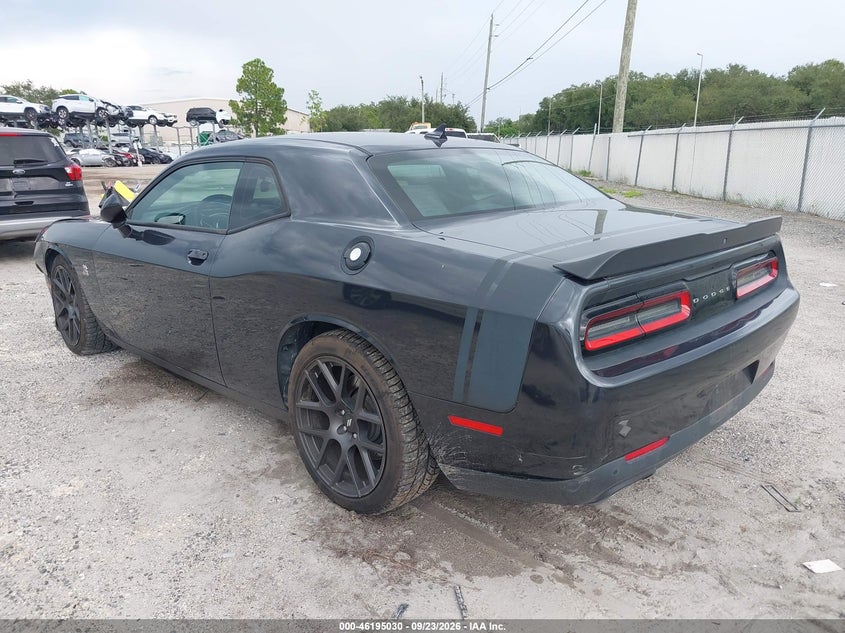 Vin: 2c3cdzfjxhh544667, lot: 46694914, dodge challenger r/t scat pack 20173