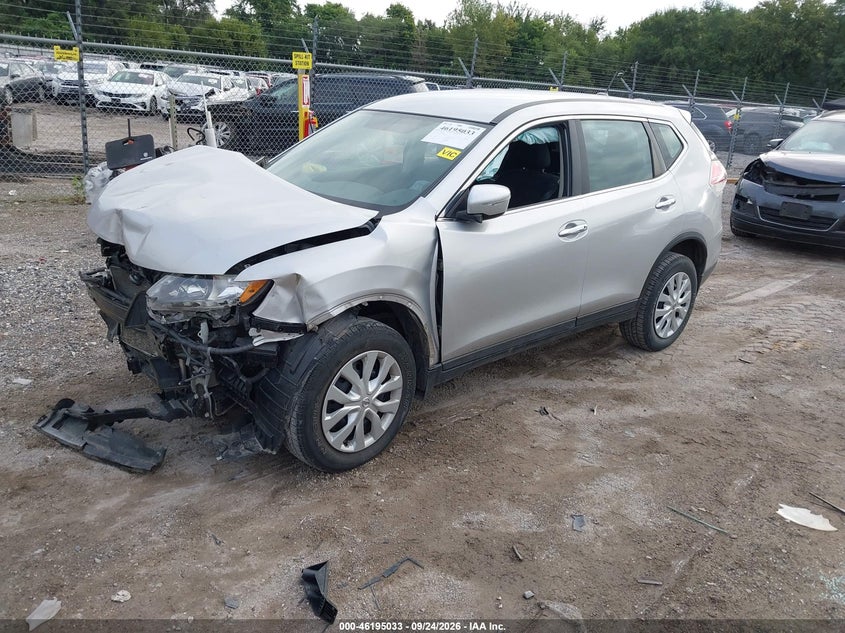 Vin: 5n1at2mv2fc909406, lot: 46694917, nissan rogue s 20152