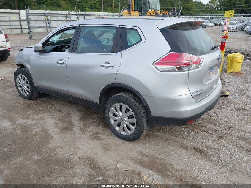 Vin: 5n1at2mv2fc909406, lot: 46694917, nissan rogue s 20153